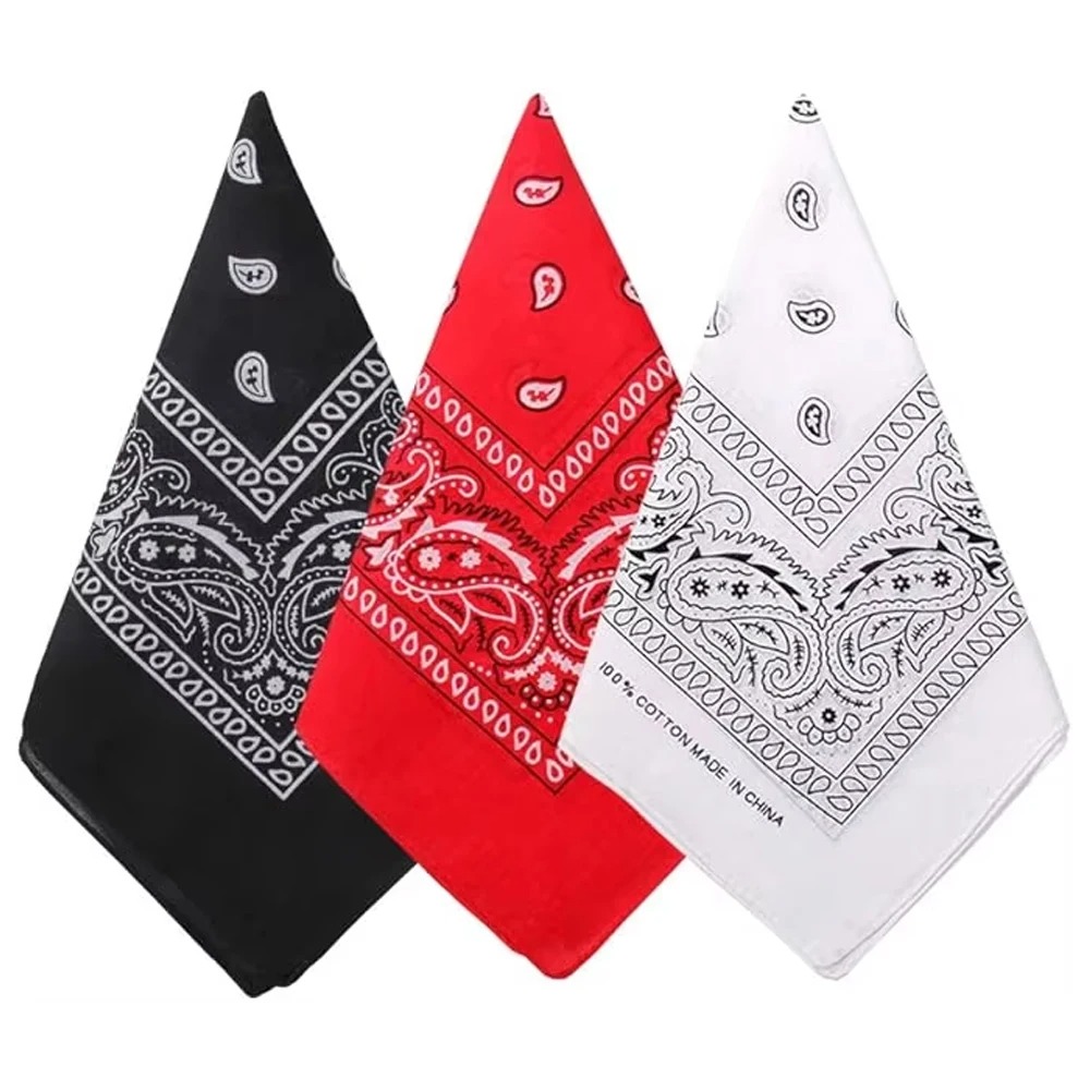 Handkerchief Cotton Men - Bandana Unissex para Homens e Mulheres,