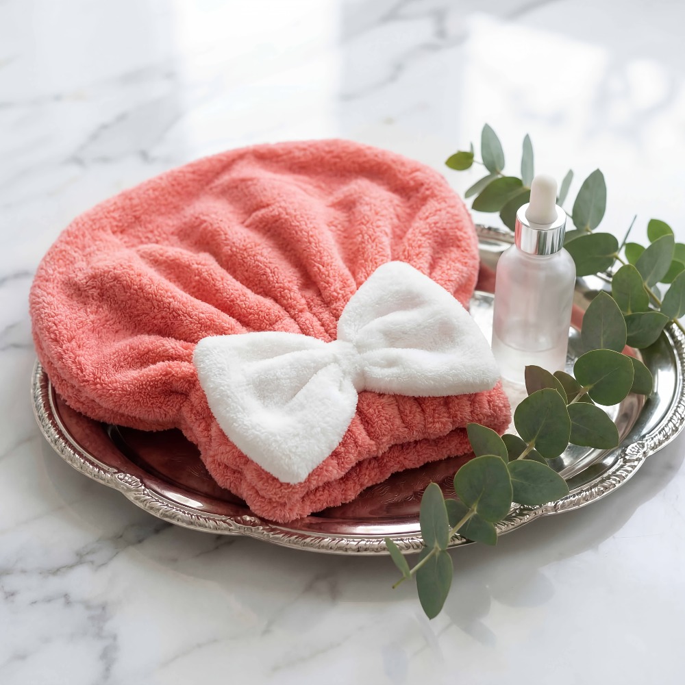 Head Wrap Turban - Touca de Secagem de Cabelo em