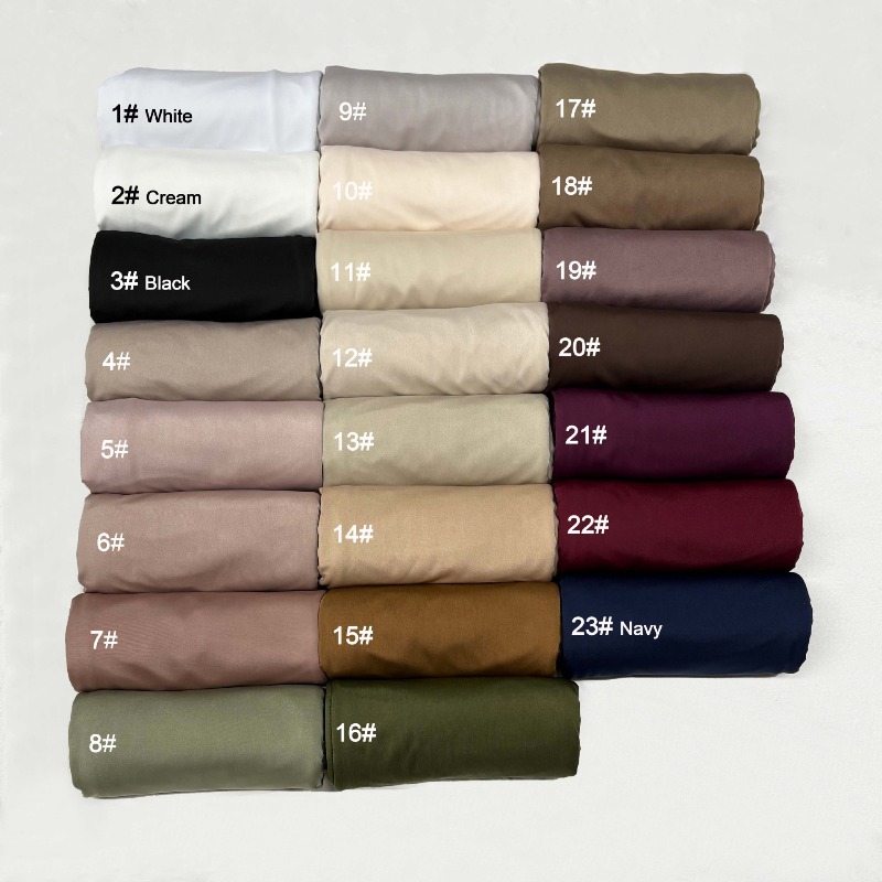Head Wrap Turban - Lenço Hijab Líquido Premium E2, Xale,
