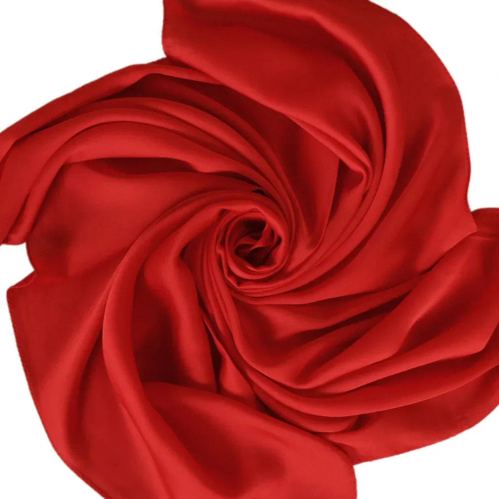 Lenço de Cetim Feminino 70cm,  - Ascot Neck Scarf avaliação e preço