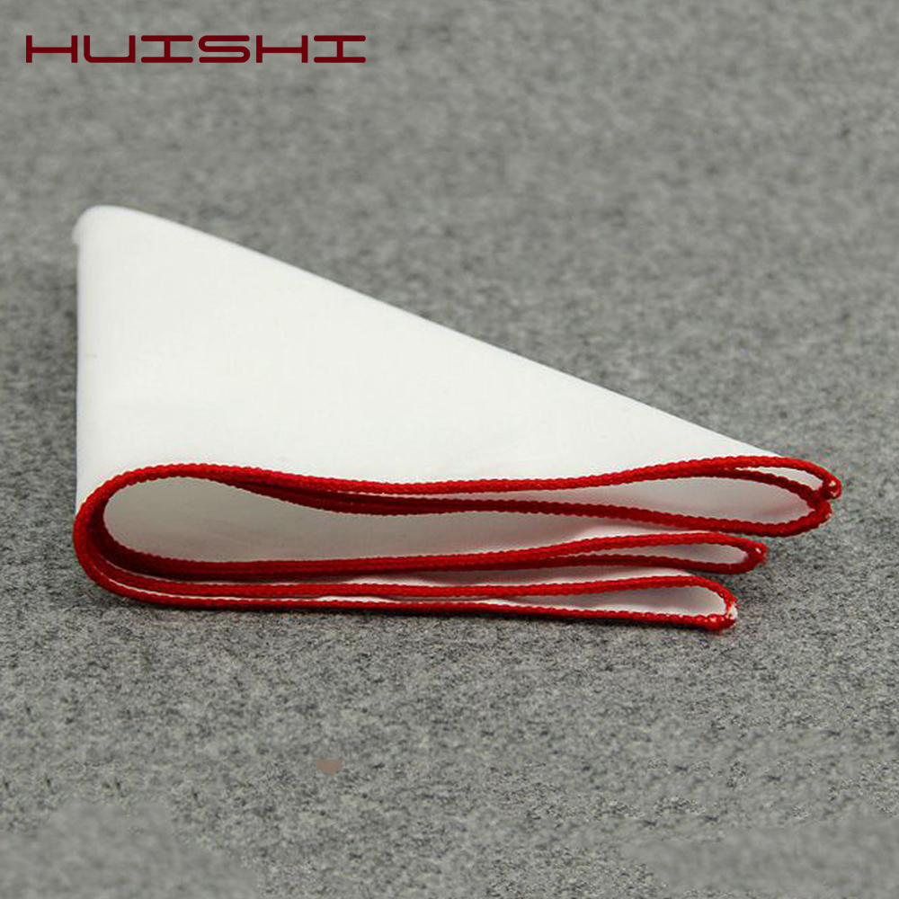 Novo lenço masculino branco bo - Handkerchief Cotton Men avaliação e preço