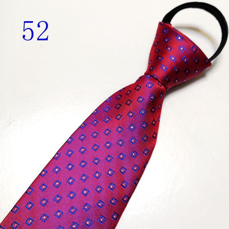 Gravatas com zíper para homens - Silk Tie Striped avaliação e preço