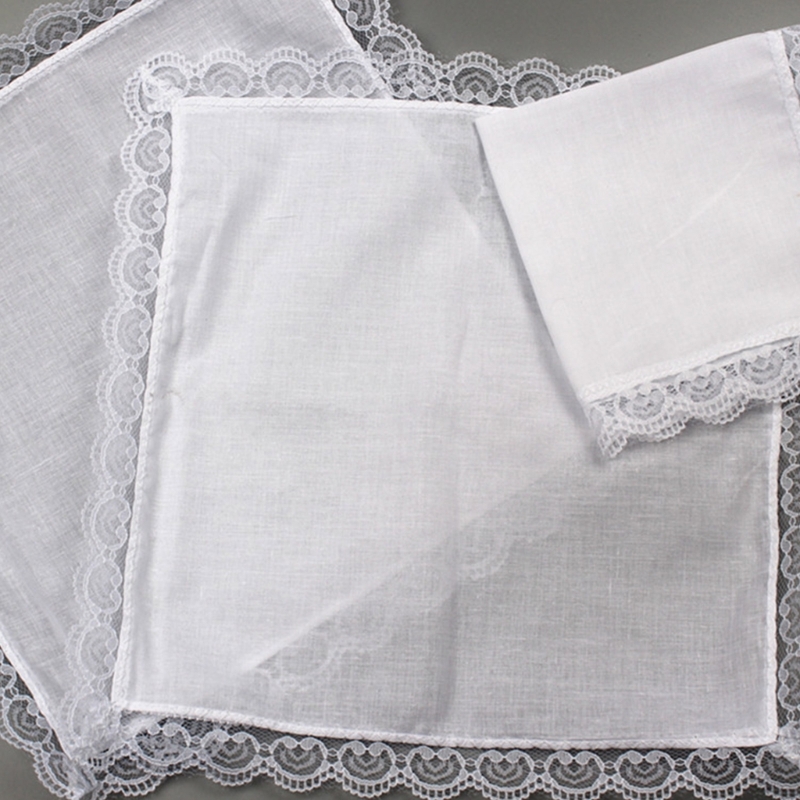 Lenço branco leve d0ub, lenço  - Handkerchief Cotton Men avaliação e preço