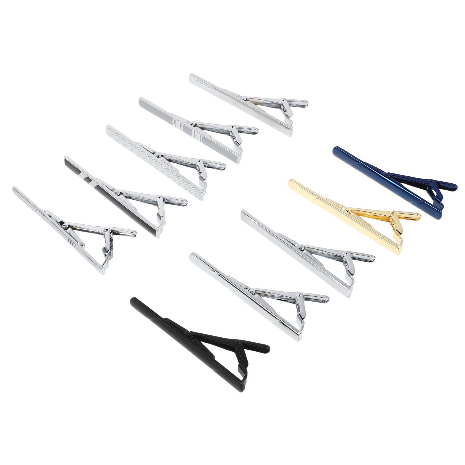 Conjunto de 10 Prendedores de  - Tie Bar Set Gift avaliação e preço