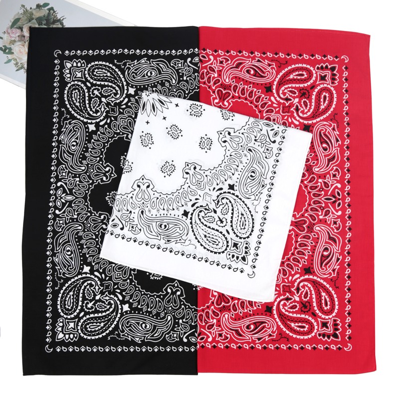 Lenço Bandana Grande Unissex 7 - Bandana Cotton avaliação e preço