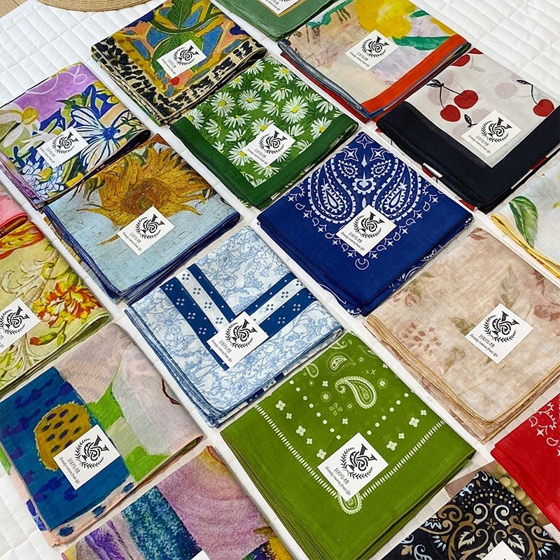 Lenço quadrado 100% algodão pa - Bandana Cotton avaliação e preço