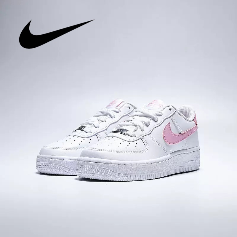 Tênis NIKE/AF1 branco e rosa f - Nike Shoes Air Force 1 avaliação e preço