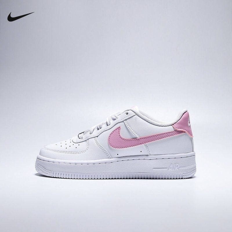Tênis NIKE/AF1 branco e rosa f - Nike Shoes Air Force 1 avaliação e preço