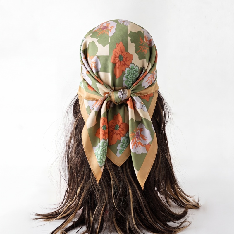 Lenço de Seda Estampado Femini - Silk Neck Scarf avaliação e preço