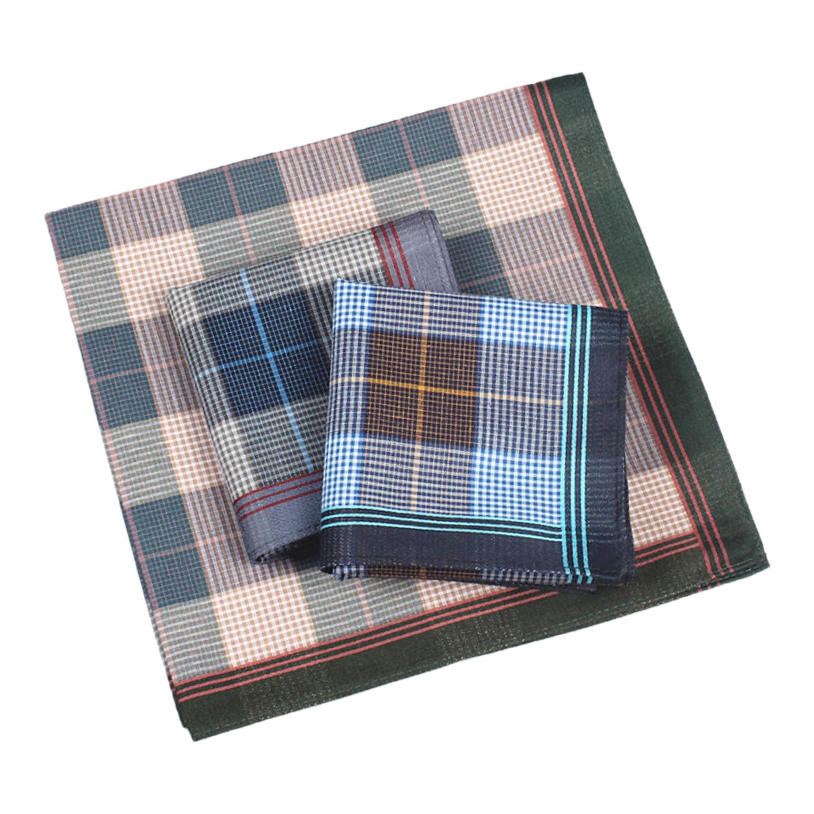 6 Lenços de Bolso, Lenços Univ - Handkerchief Cotton Men avaliação e preço