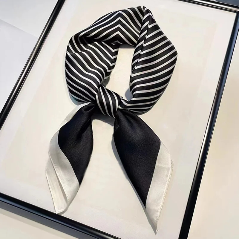 Lenço de seda de imitação de l - Silk Tie Striped avaliação e preço