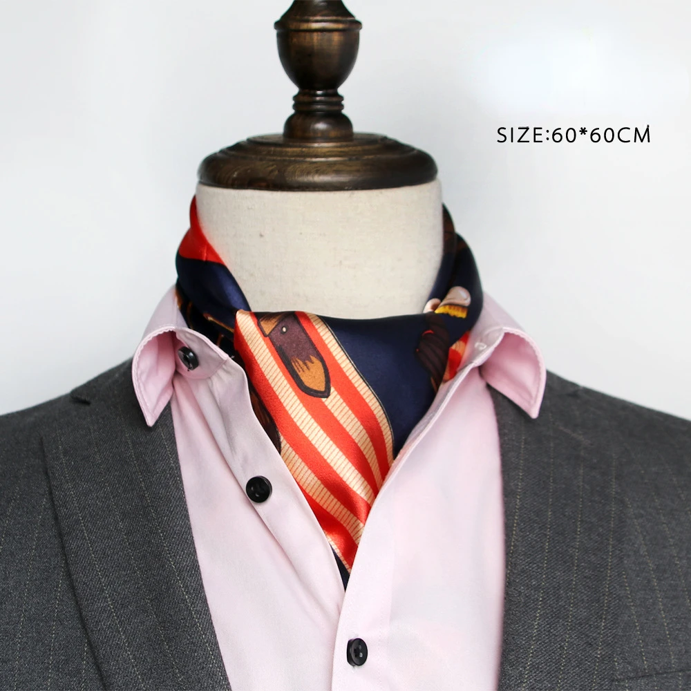 Lenço de seda masculino britân - Bandana Cotton avaliação e preço
