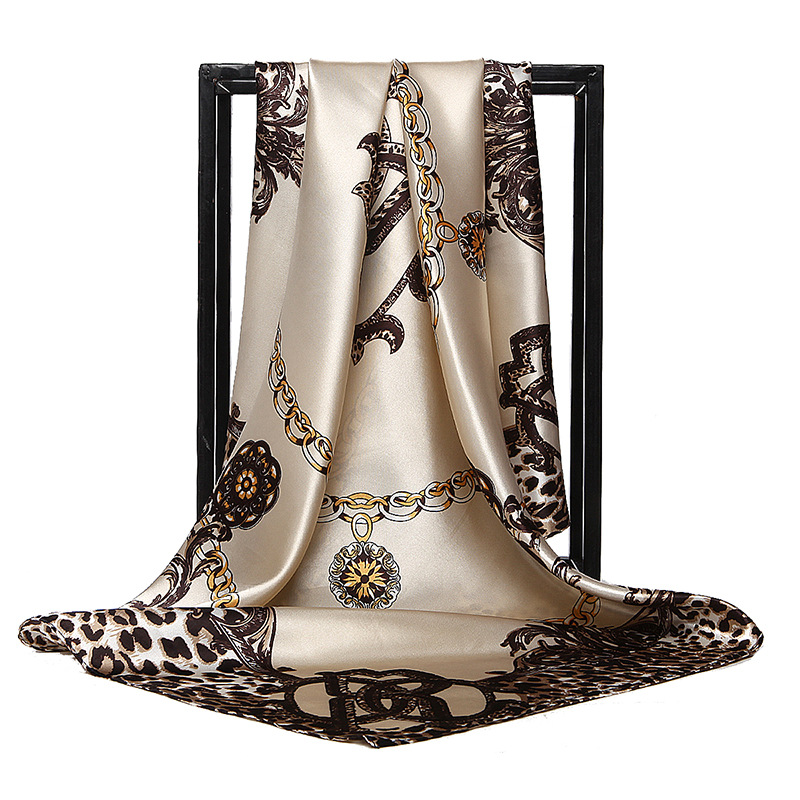 Lenço de seda feminino 90*90cm - Face Scarf Mask avaliação e preço