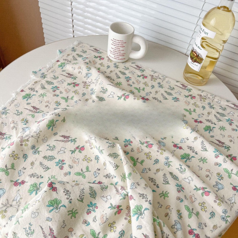 Tecidos de Viscose com Estampa - Woven Scarf Blanket avaliação e preço