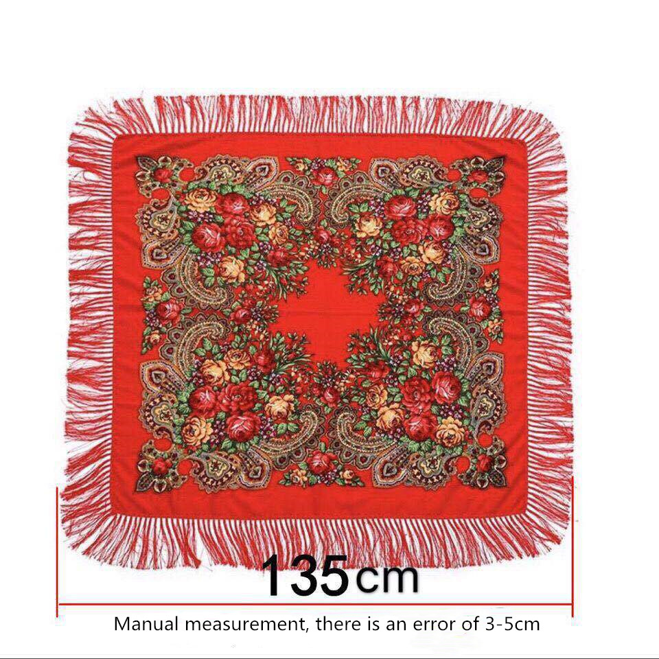 135*135cm feminino estilo russ - Bandana Cotton avaliação e preço