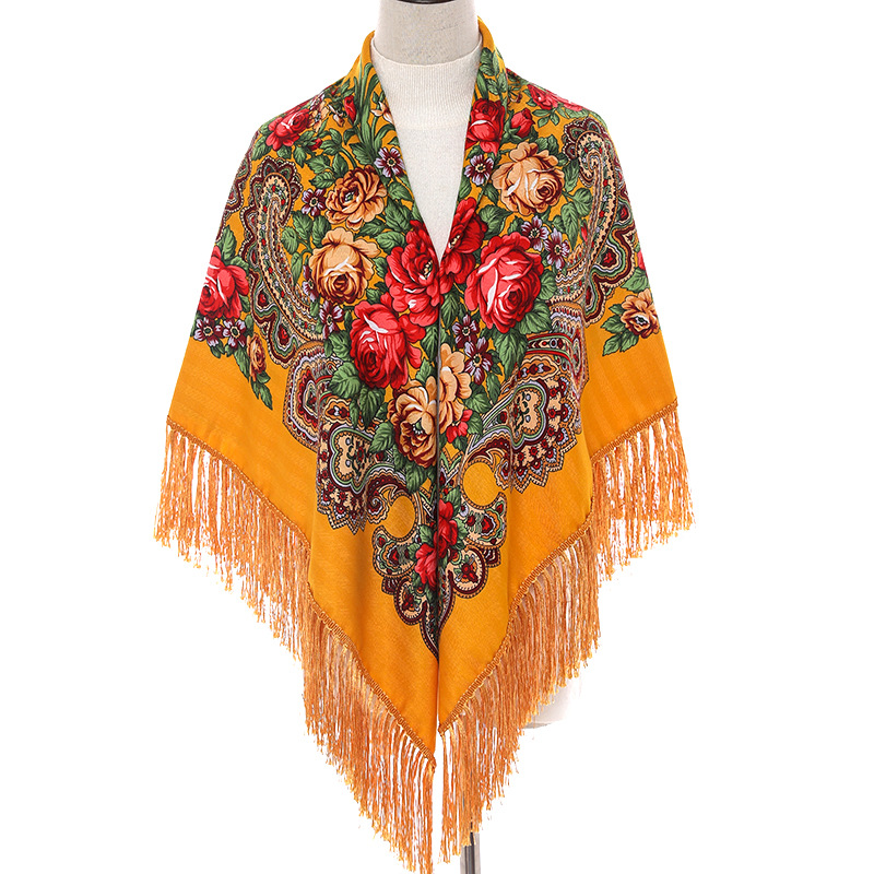 135*135cm feminino estilo russ - Bandana Cotton avaliação e preço