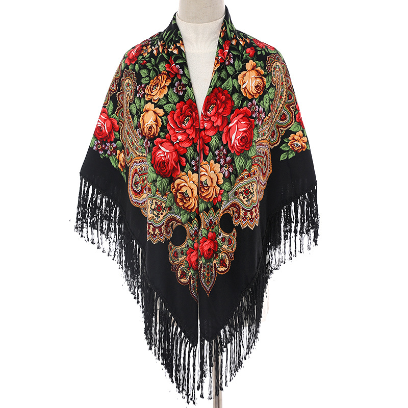 135*135cm feminino estilo russ - Bandana Cotton avaliação e preço