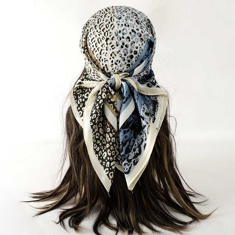 Luxo xale de seda gato gordo l - Head Wrap Turban avaliação e preço