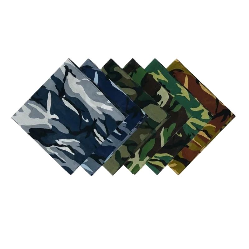 Bandana de camuflagem ao ar li - Bandana Cotton avaliação e preço