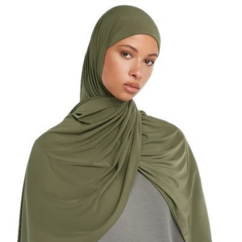 Lenço Hijab D9 Premium em Jers - Head Wrap Turban avaliação e preço