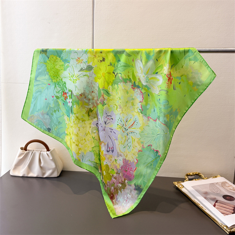 Lenço de Seda Quadrado 70*70cm - Ascot Neck Scarf avaliação e preço