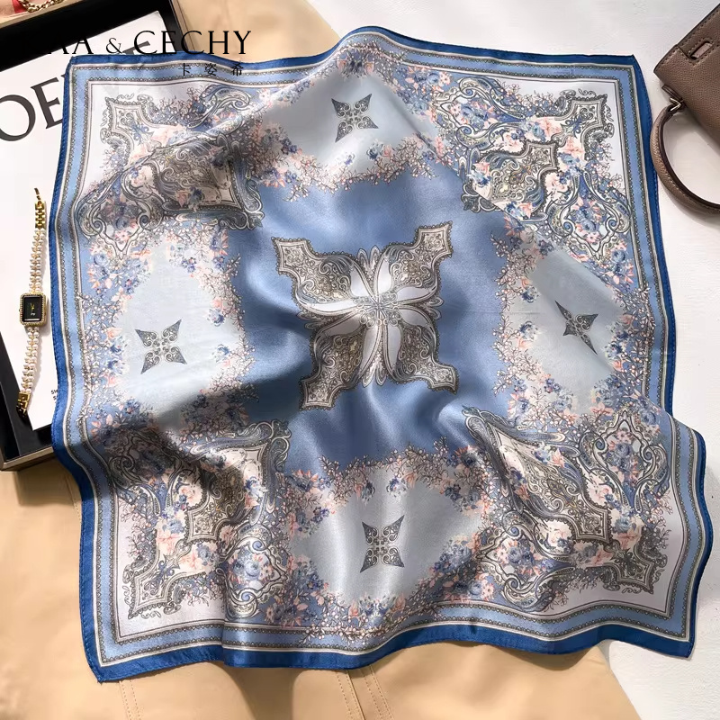 Lenço Quadrado de Seda 100% Am - Ascot Neck Scarf avaliação e preço