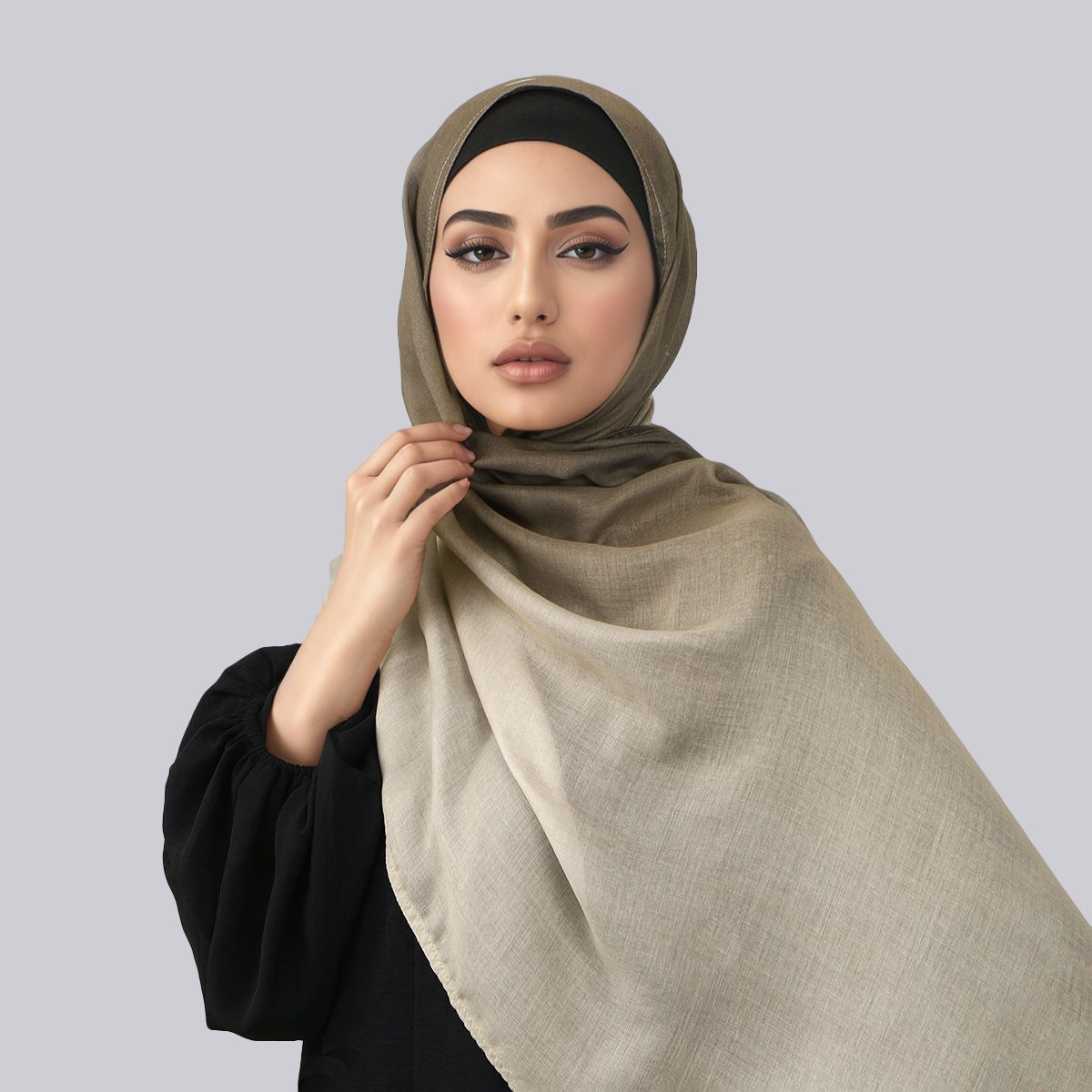 Feminino gradiente algodão ray - Head Wrap Turban avaliação e preço